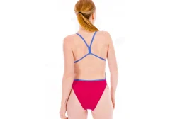 Speedo bañador de natación Solid V Back