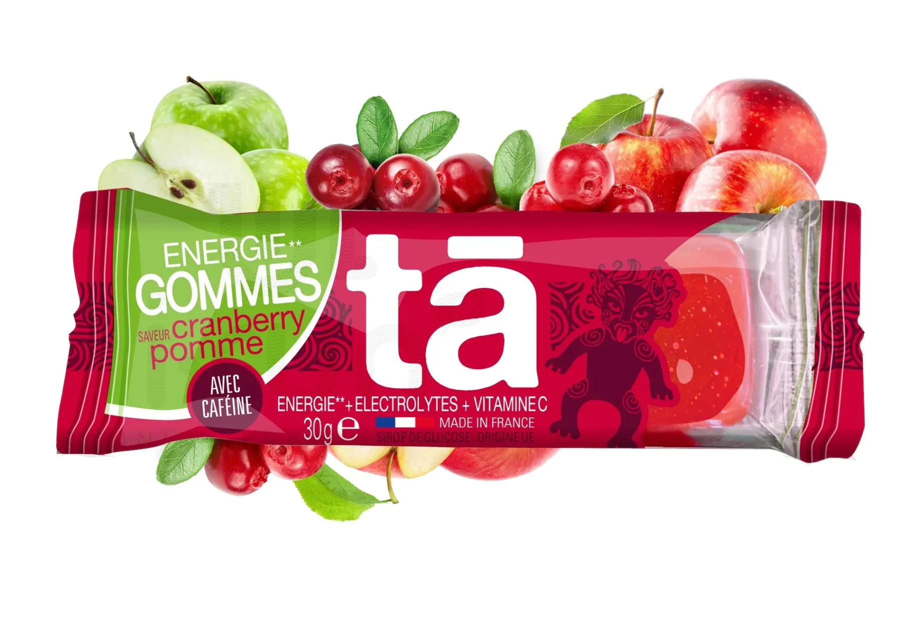 Ta Energy gominolas energéticas - cereza y manzana