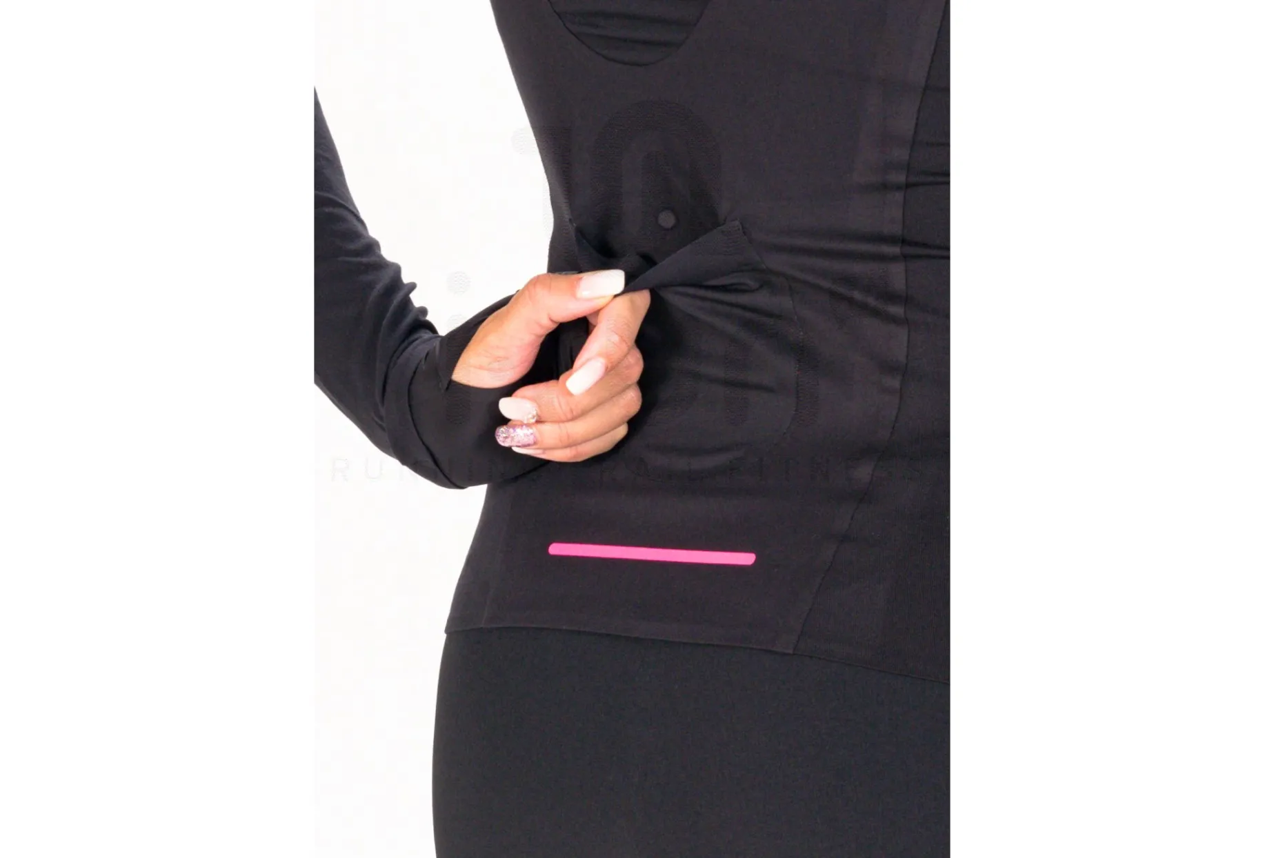 Uglow camiseta manga larga 1/2 Zip Membrane