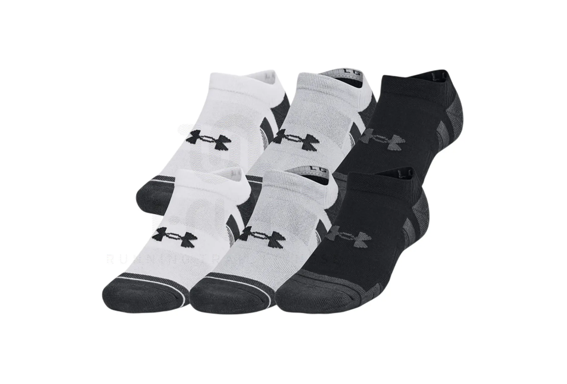 Under Armour 6 pares Performance Tech No Show