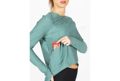 Under Armour camiseta manga larga Run Anywhere Cropped