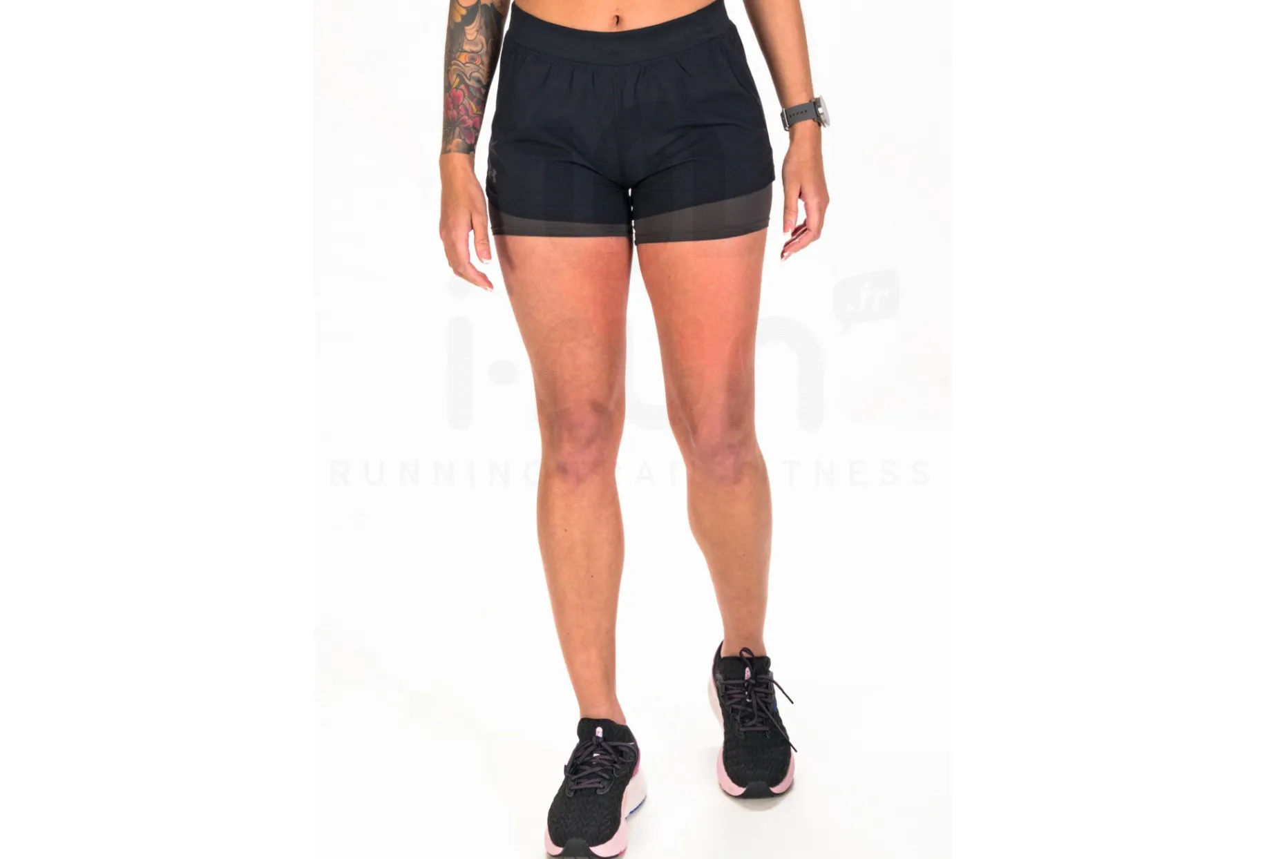 Under Armour pantalón corto Iso-Chill Run 2 en 1