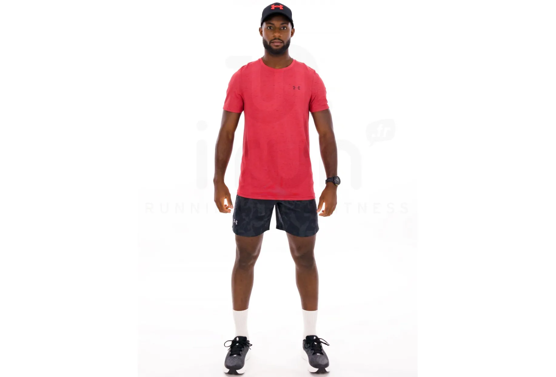 Under Armour pantalón corto Launch Elite Imprimir